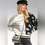 Elan  | Bloomingdale’s Mixed Animal Print Sweater - Small Photo 9