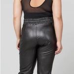 Spanx  Faux Leather Joggers Black Photo 1