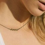Marina De Buchi ANNA Personalized Lumiela Name Necklace Gold Tone 15” - 20” Photo 0