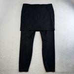 CAbi  Sz M M'Leggings 3210 Skirted Legging Modest Space Dye Grey Layered Stretch Photo 12