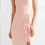 Rebecca Vallance NEW NWOT Celestina Tie Midi Dress In Light Pink Photo 0