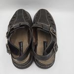 No Boundaries VTG  10 Haley Chunky Sandals Brown Leather Platform 90s Y2K Grunge Photo 9