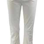 Ann Taylor  LOFT Womens White High Rise Flare Bootcut Cropped Denim Jeans Size 26 Photo 0