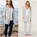 Barefoot Dreams 💕💕 CozyChic Lite Coastal Cardigan ~ Ocean Light Blue XS NWT Photo 1