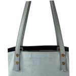 Chloé Dylan Leather Tote Baby Blue Gray Made In Italy Gold Hardware Carryall Photo 1