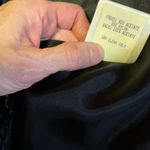 Vintage Crushed Velvet Floral Vest – Y2K Holiday Glam Black Size L Photo 4