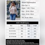 Women's Long Sleeve Ribbed Knitted Sweater Cutout Shoulder Top (76) Orange Size XL Photo 5