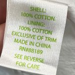 Lilly Pulitzer  Pearl‎ Shift Dress Size 00 Blue Green Floral Cotton Sleeveless Photo 5