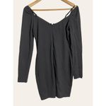 superdown  Revolve Black Long Sleeve Chelsi Mini Bodycon Dress Size M Photo 7