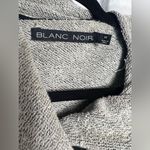 BNCI by Blanc Noir  Distressed Zippered Cardigan Jacket Womens Size M Photo 1