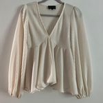 Boutique Cream Blouse Photo 0