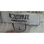 Rosemarine Made In Italy 100% Silk Floral Balloon Hem Blouse Top L Size L Photo 2