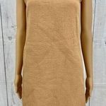 COS  Collection of Style XS Brown 100% Wool Knit Dress Mini Sleeveless Shift Photo 0