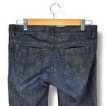 Lilly Pulitzer Palm Beach Fit Jeans Dark Blue Wash Straight Leg Ankle Crop Sz 2 Photo 2