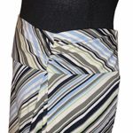 New York & Co. Asymmetrical Striped Skirt Photo 3