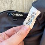 FashioNova Womens FashionNova Grey Strapless Crop Top Corset - M Photo 4