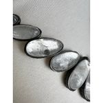 Lia Sophia  Kiam Collection Rock Crystal Hematite Bib Necklace Photo 4