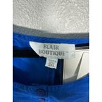 Blair Boutique Vintage Washable Silk Blue Sleeveless Blouse 3X NEW with Tags Photo 2