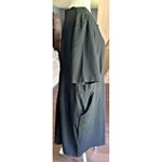 Talbots Shift Dress Plus Size 20W Black Rayon Short Sleeve Round Neck Pockets Photo 3