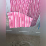 kim rogers Kim‎ Rogers set 2 pink/ blue striped cotton capris 10 Photo 7