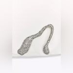 ZARA NWT Jewel Mini Skirt XS Oyster-White Photo 1