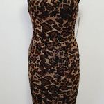 Zumiez  Almost Famous leopard print mesh bodycon dress size small Photo 0