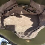 Michael Kors  Hamilton Large Saffiano Leather Tote Bag Olive Green Photo 8