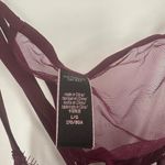Victoria's Secret  Burgundy Mesh Bra Photo 5