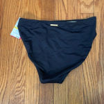 Vince Camuto 
High Rise Colorblock Bikini Bottom swimsuit‎ black M NWT Photo 3