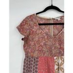 Garnet Hill Garnet Hill 100% Silk Babydoll Tunic Top Blouse Empire Waist Milk Maid Boho Photo 3