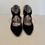 Life Stride  Heels Giovanna Micro Suede Black‎ Neutral Preppy Womens Size 8.5 Photo 2