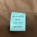 superdown Stevie Brown Faux Vegan Leather Sleeveless Ruched Camisole Cami Top XS Photo 3