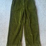 Lacausa Jasper Corduroy Crop Trousers Moss Green 4 Photo 3