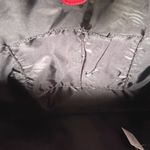 Christmas NWT Crabtree & Evelyn Large Red Tote Bag Laser Cut Vegan Leather Photo 7