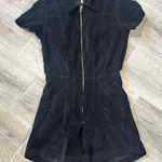 We The Free Free People  Jayde Cord Shortsuit Black Corduroy
Romper Size XS Photo 0