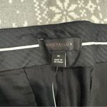 Ann Taylor NWOT  The High Rise Ankle Dress Pants In Linen‎ Twill In Black Size 18 Photo 6