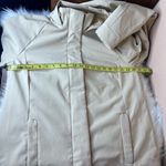 Mondetta  Raincoat Hooded Longline Soft Shell Warm Beige Coat Size Medium Photo 9