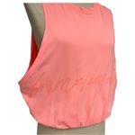 Free People Movement Neon Pink Spin Tank Size Medium Like New Workout Tank Photo 2