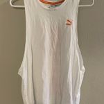 Puma Orange and White  Muscle Tank Top Photo 0
