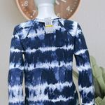 Michael Kors Tie Dye Navy Blue Pullover Photo 1