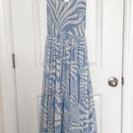 MISA Los Angeles NEW  Kalita Dress Casablanca Blu Shell Maxi Photo 3