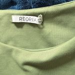 ReoRia Olive Green Sleeveless Bodysuit Photo 1