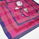 Symphony Vintage Purple & Pink Flower Scarf Wraps Photo 4