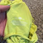 Free People x Toast Signature Ruffle Bandeau Bikini Top Daiquiri XL NWT Green Photo 2