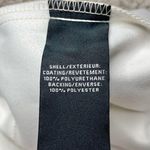 7 For All Mankind Beige Faux Leather Button Up Long Jacket Trench Coat Large Photo 6