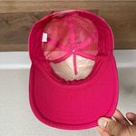 Vans Off the Wall Women's Pink White Snapback Hat Photo 6