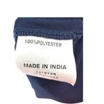 Wayward Fancies eShakti Blue Gradient Star Print Midi Dress Long Sleeve Ruched Size M Photo 6