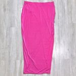 Bar III Pink High Slit Midi Skirt 1X Photo 3