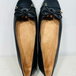 Vionic  Klara Ballet Flats Womens 9 Black Bow Square Toe Comfort Shoe Photo 5