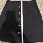 Dry Goods  Black Suede Skirt Photo 1